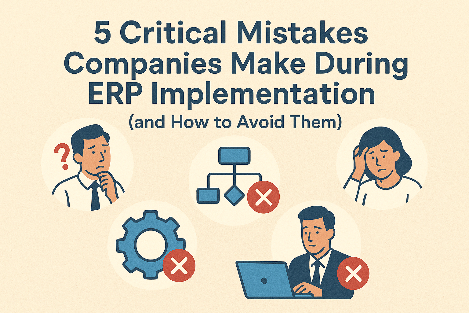 5 Critical Mistakes Companies Make During ERP Implementation (and How to Avoid Them)